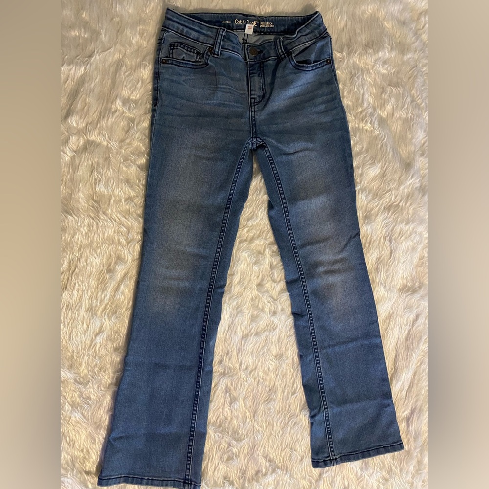 Cat & Jack girl’s blue jean (Size: 10)